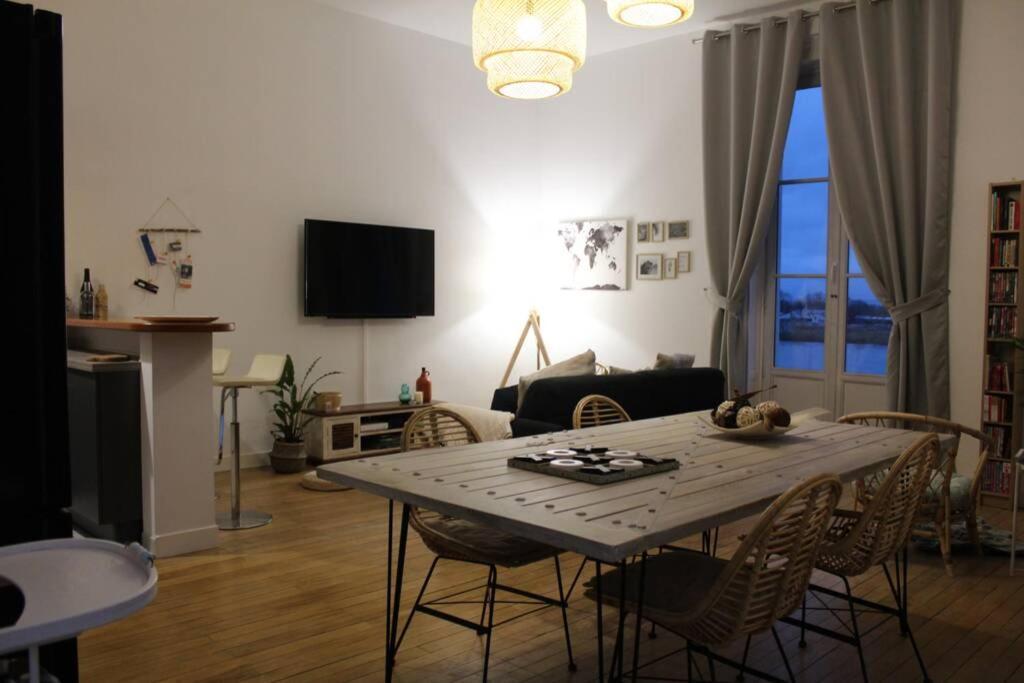 Appartement Vue Imprenable Sur La Loire !!! Сомюр Экстерьер фото